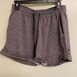 Gray lululemon shorts